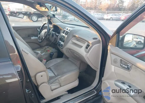 2007 Kia Sportage Ex V6 from USA, damaged, VIN KNDJE723777301386